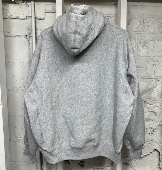Supreme Box Logo Heather Grey Hoodie (2025) Sz M DS