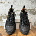 Burberry Arthur Plaid Triple Black Sneaker Sz 8 (41)