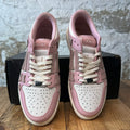 Amiri Pale Rose Skeleton Pink White Sneaker Sz 5 (37)