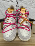 Nike Dunk Low Off White Lot 17 Sz 13