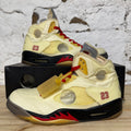 Air Jordan 5 Off-White Sail Sz 12.5