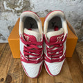 Louis Vuitton Pink White Monogram Trainer Sneaker Sz 11 (9.5LV)