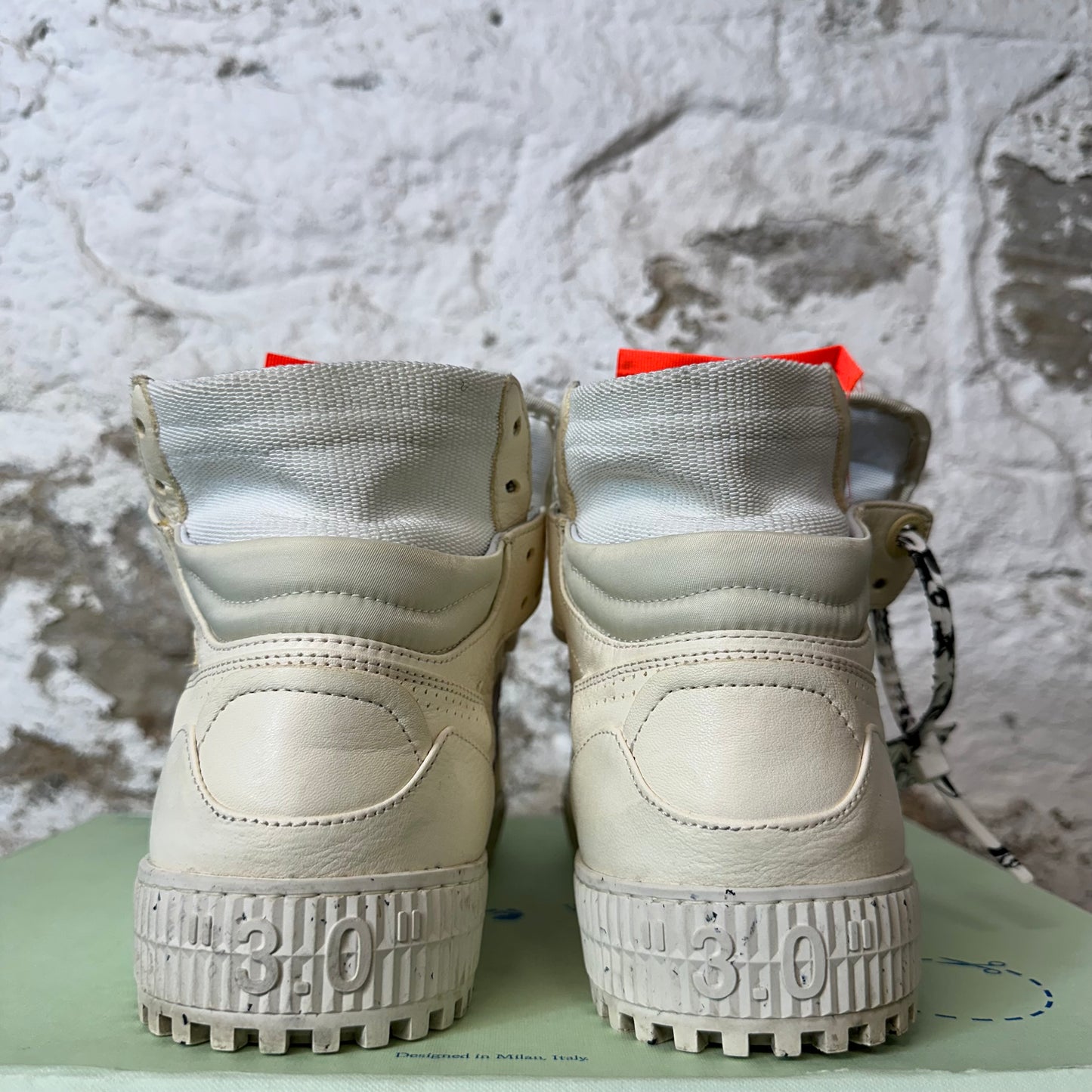 Off-White Court 3.0 Lavender Cream Sneaker Sz 9 (42)