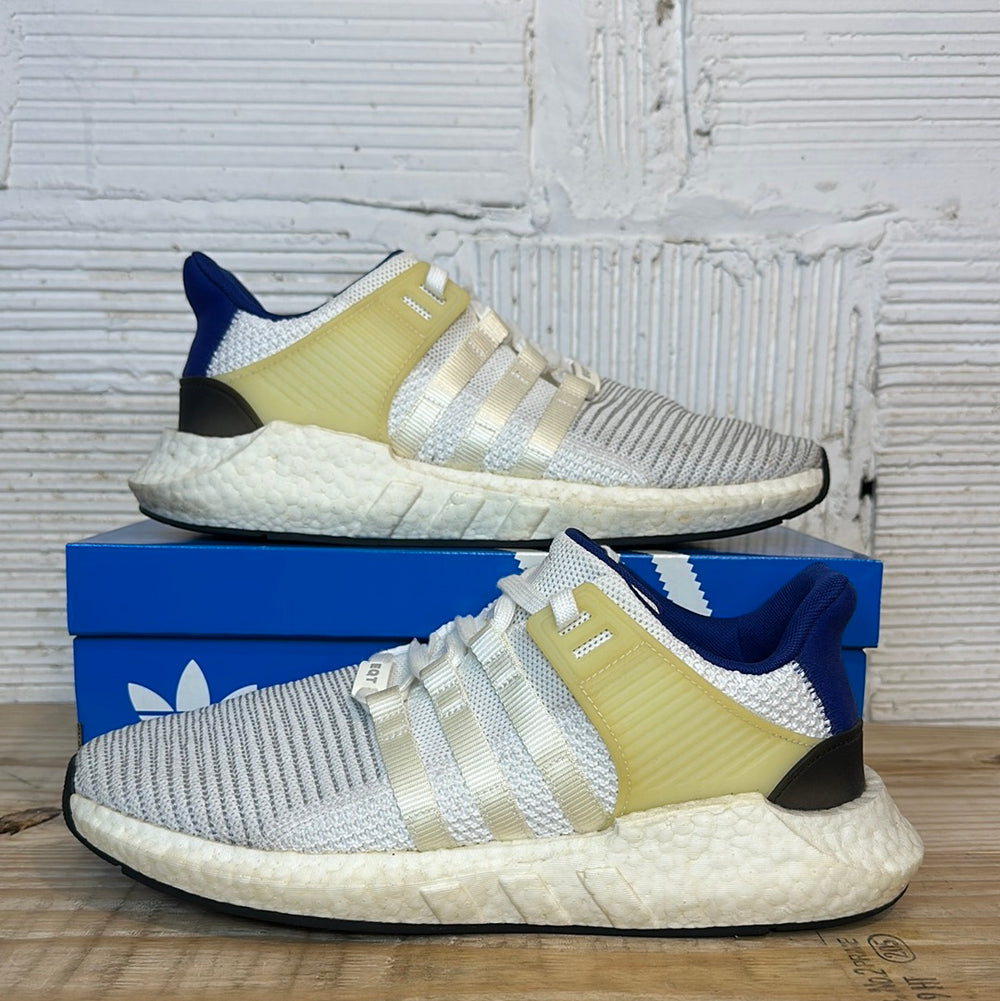 Adidas EQT Support 93/17 White Royal Sz 10.5