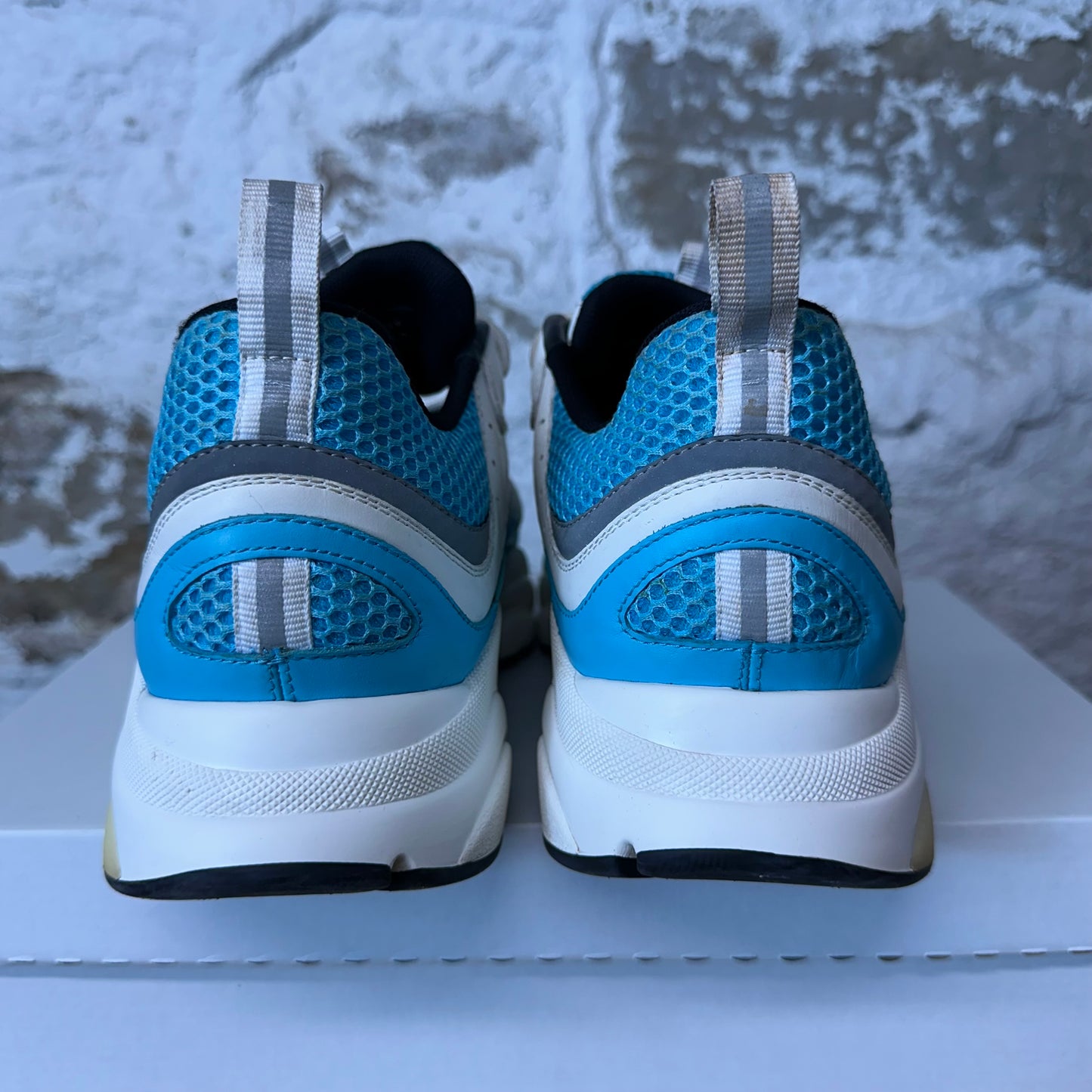 Dior B22 Teal Blue Grey White Sneaker Sz 10 (43)