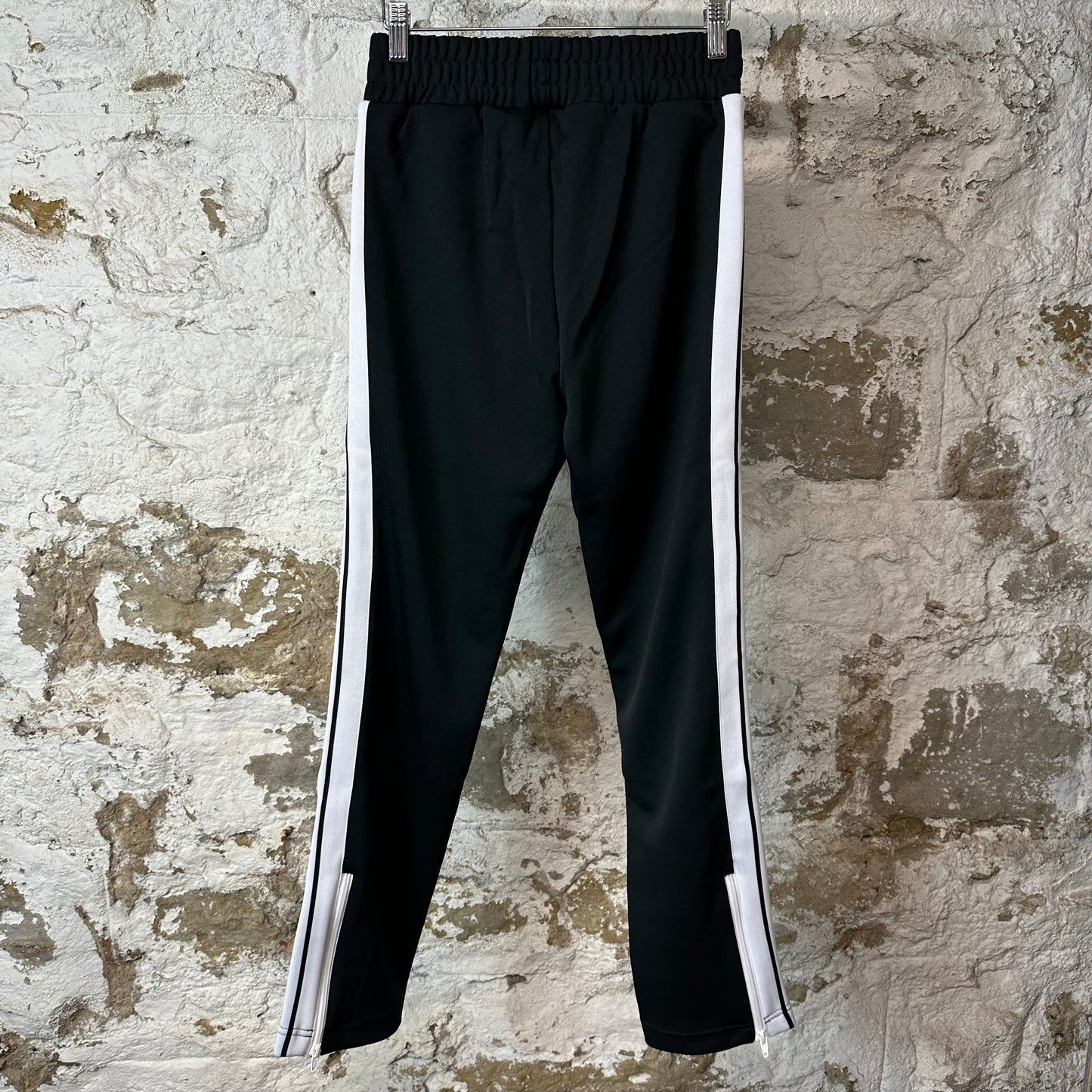 Palm Angels Black White Track Pants NEW