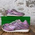 Bottega Veneta Pink Gloss Silver Orbit Sneaker Sz 6.5 (39)