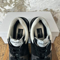 Chanel CC Black White Trainer Sneaker Sz 10 (43)