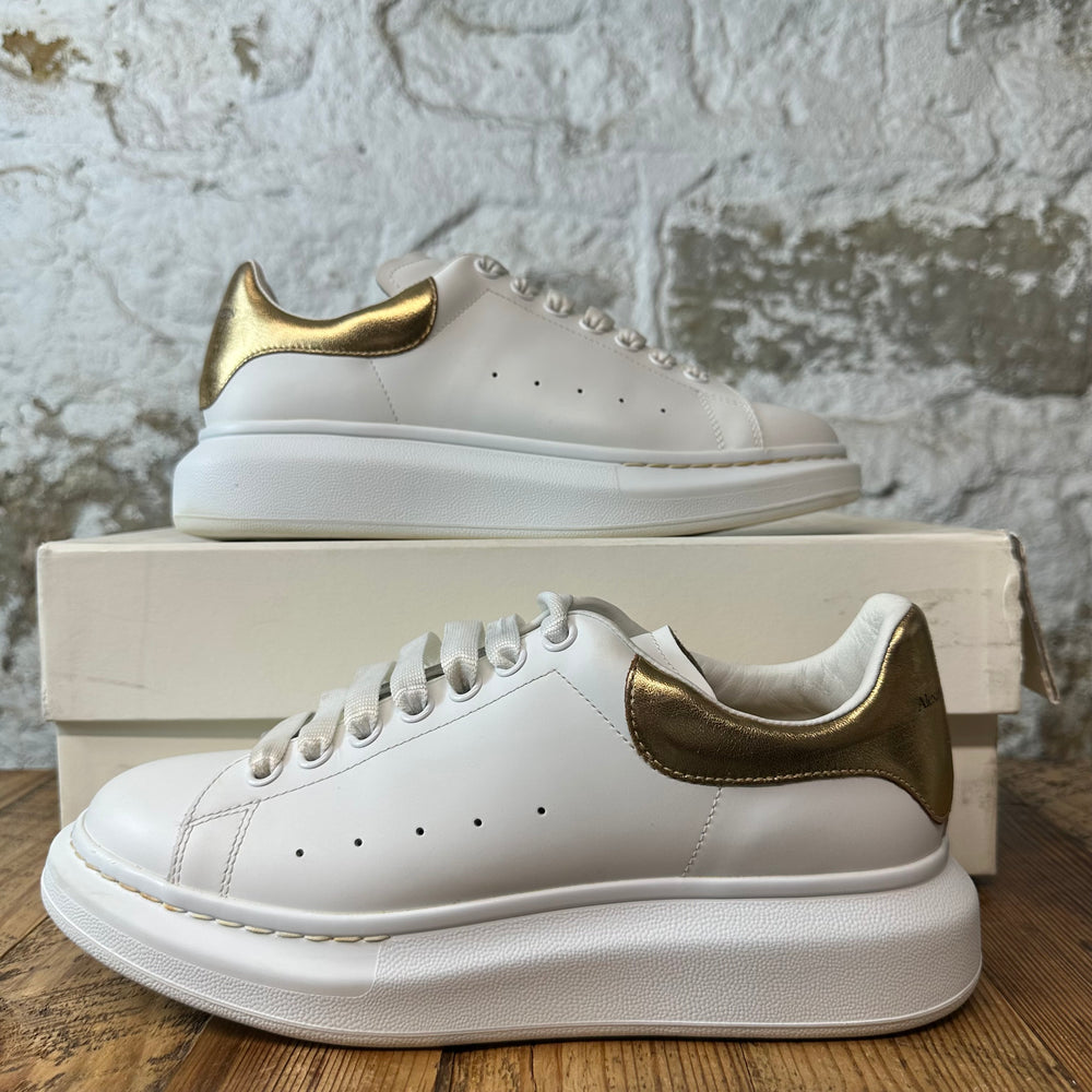 Alexander Mcqueen Gold Tab White Sneaker Sz 8 (41)