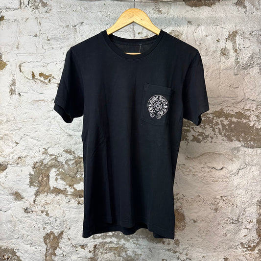 Chrome Hearts Malibu Horseshoe T-shirt Black Sz S