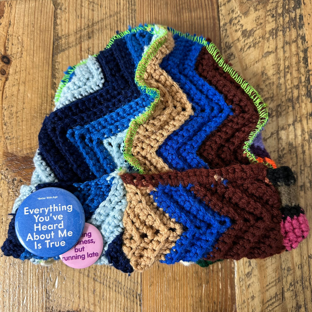 Better With Age Multicolor Knit Beanie