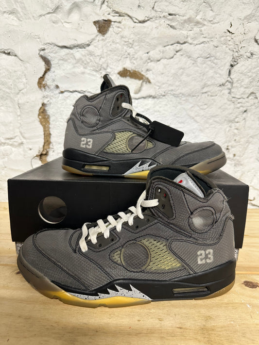 Air Jordan 5 Off White Muslin Sz 11