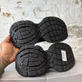 Balenciaga 3XL Black Silver Sneaker Sz 8 (41)