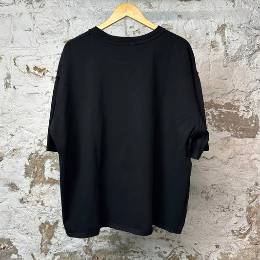 Saint Vanity White Griffin T-shirt Black Sz 2XL