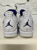 Air Jordan 4 Metallic Purple Sz 8