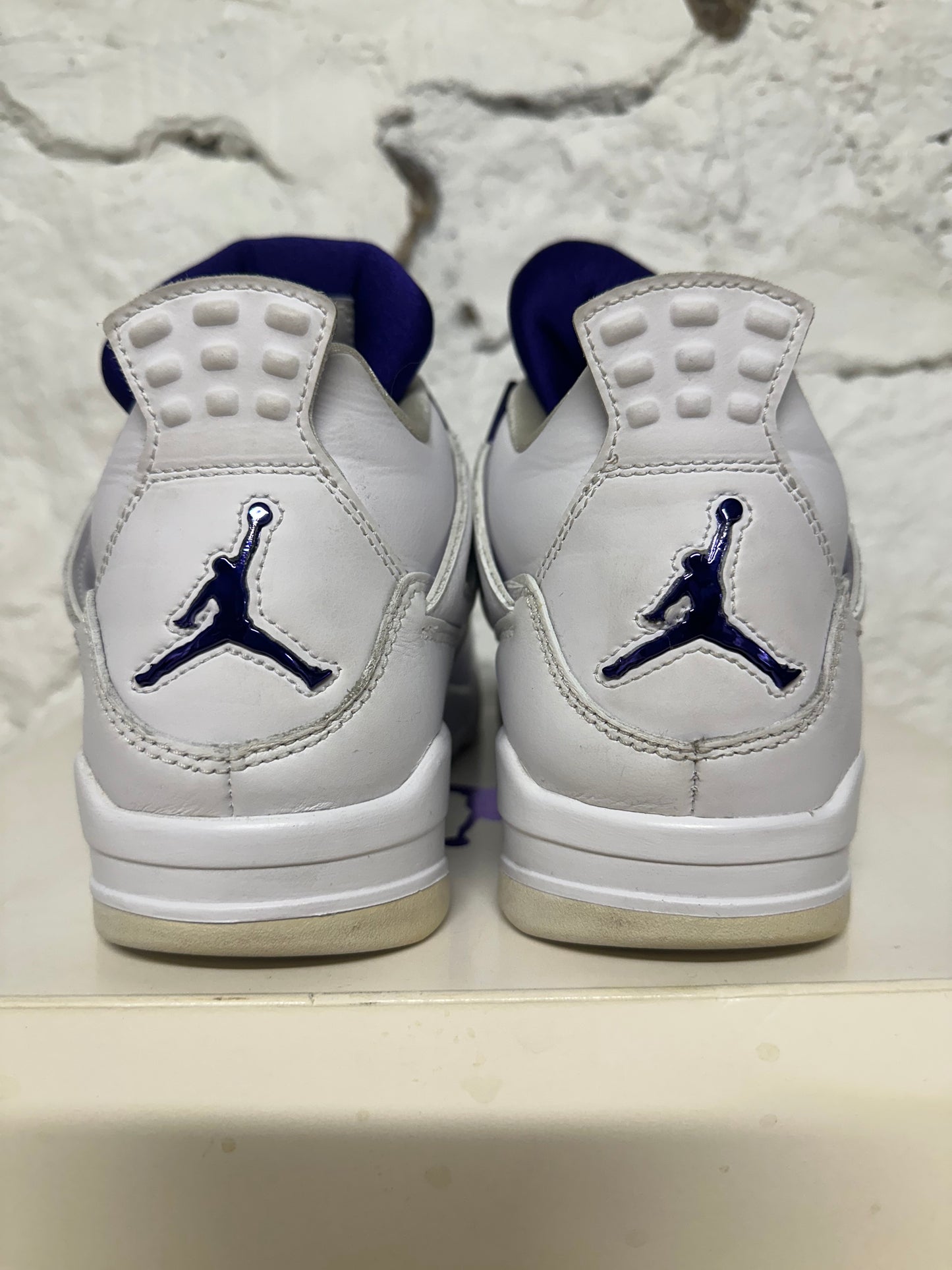 Air Jordan 4 Metallic Purple Sz 8