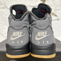 Air Jordan 5 Off-White Muslin Sz 12