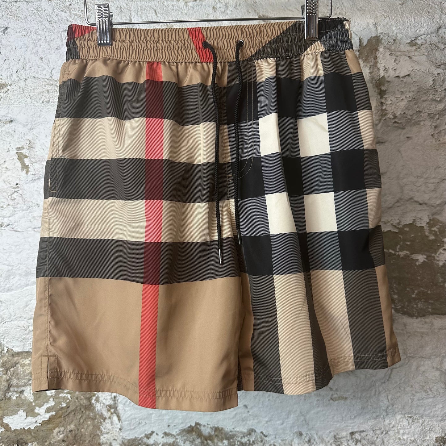 Burberry Plaid Swim Trunks Sz S