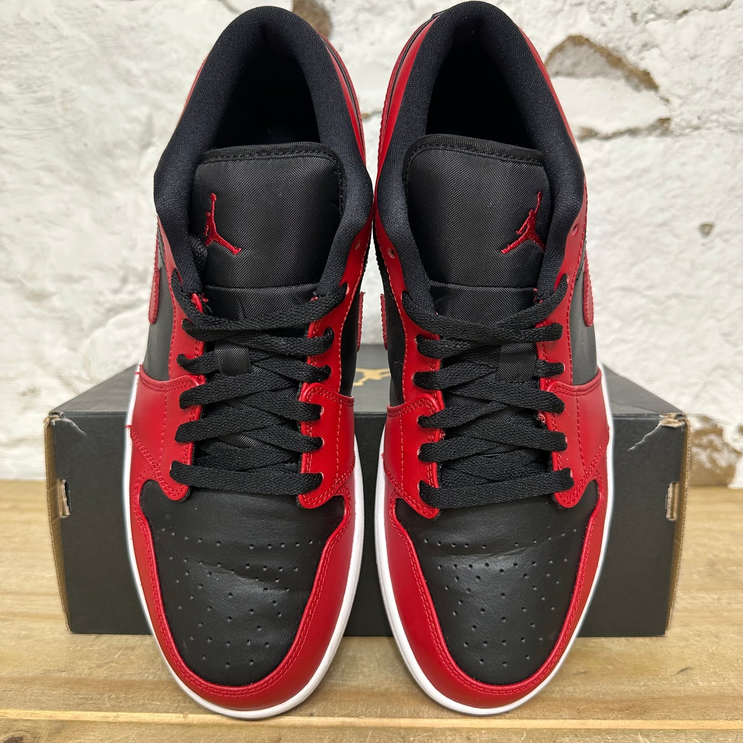 Air Jordan 1 Low Reverse Bred Sz 10.5