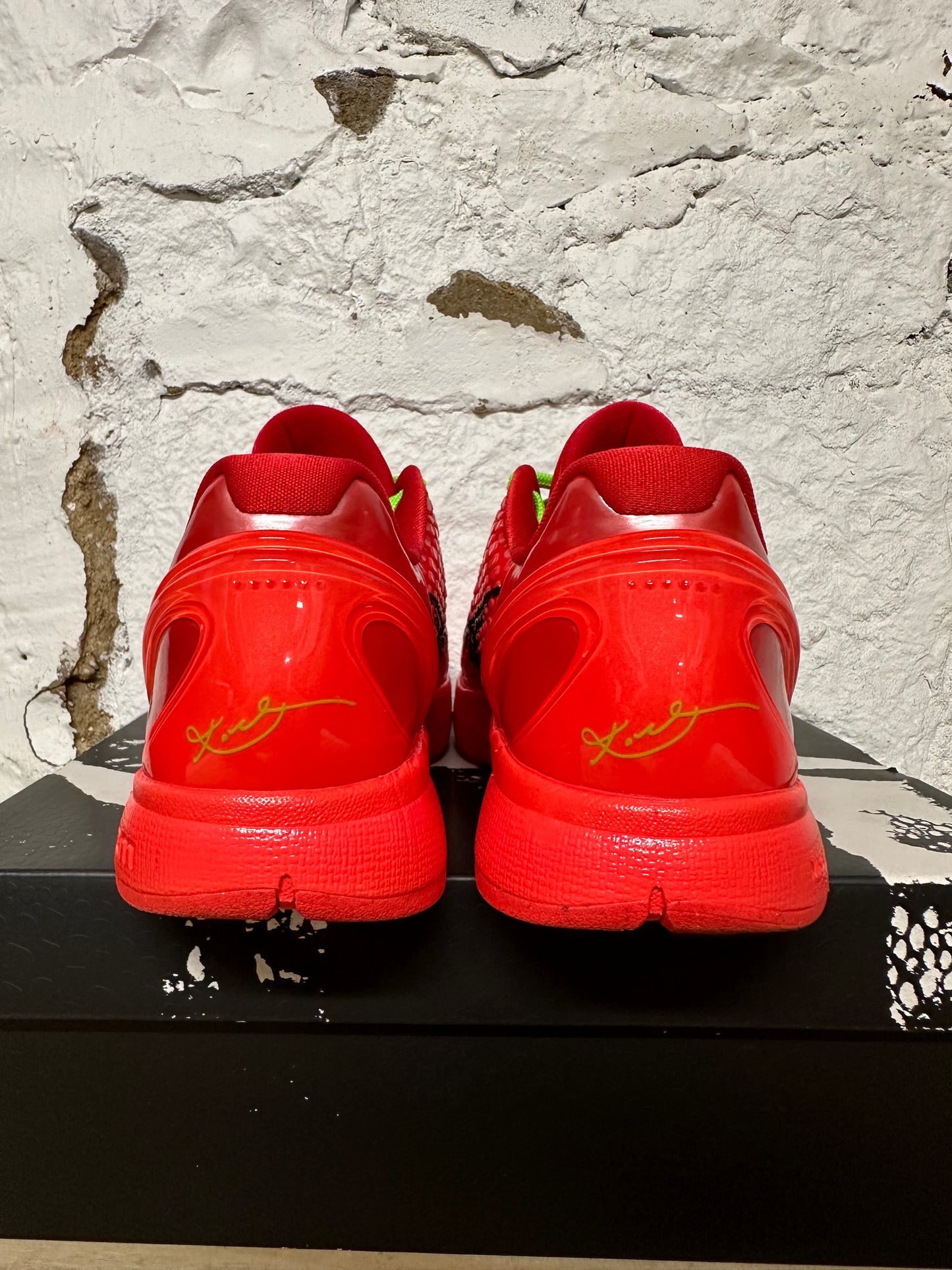 Nike Kobe 6 Reverse Grinch Sz 10