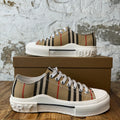 Burberry Jack Plaid White Sneaker Sz 7 (40)