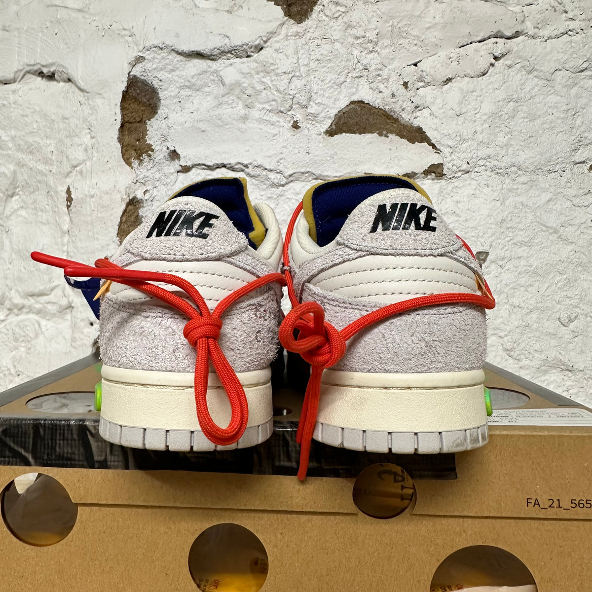Nike Dunk Low Off-White Lot 13 Sz 10