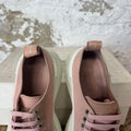 Alexander Mcqueen Low Pink White Tread Boot Sneaker Sz 7 (40)