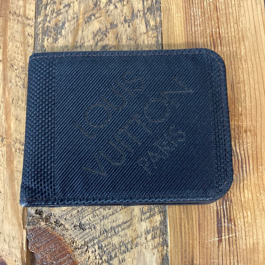 Louis Vuitton Nylon Black Wallet