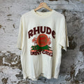 Rhude Saint Croix Cream T-Shirt Sz M