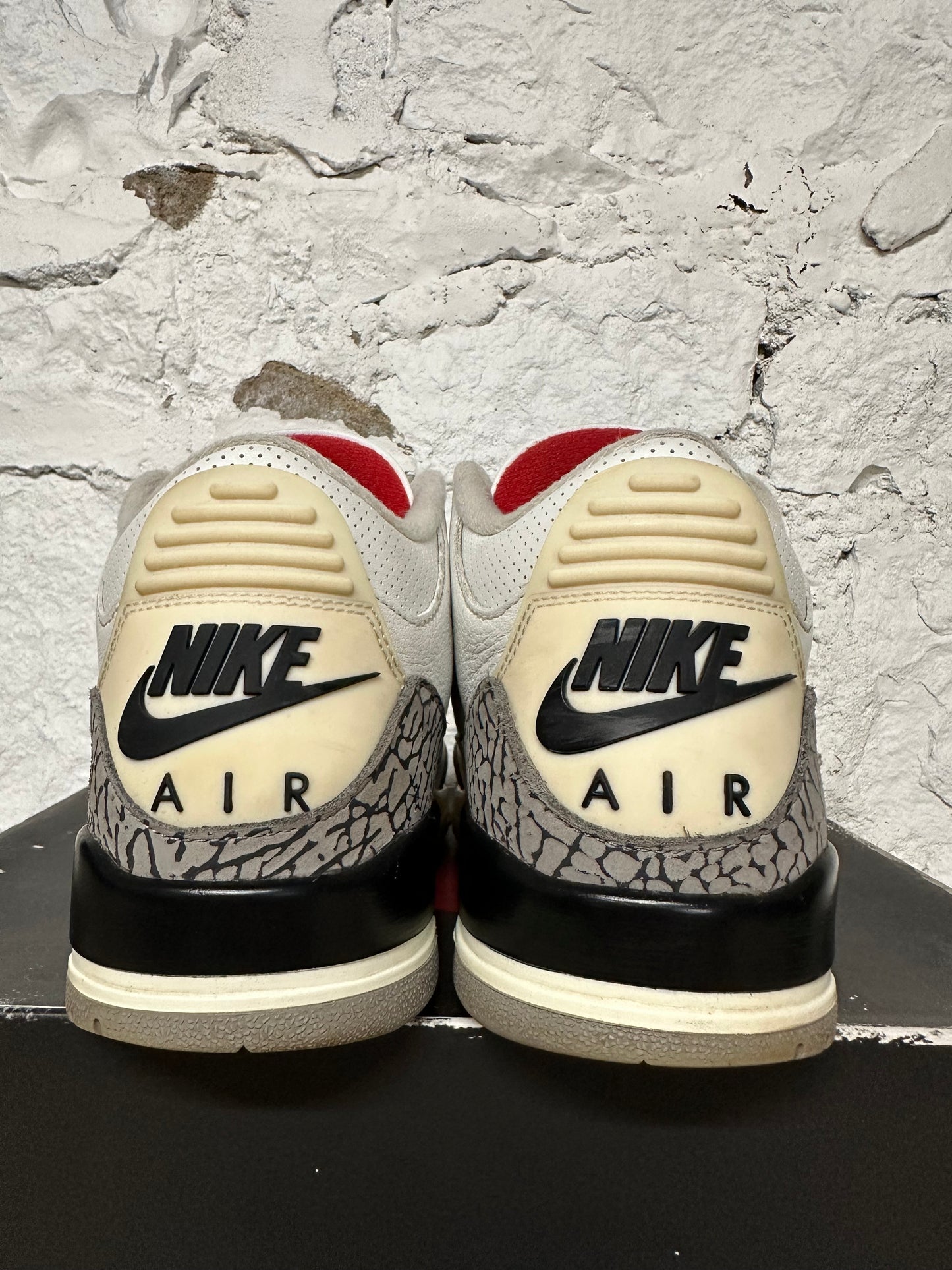 Air Jordan 3 White Cement Reimagined Sz 10.5