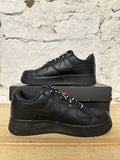 Nike Air Force 1 Low Supreme Black Sz 4.5
