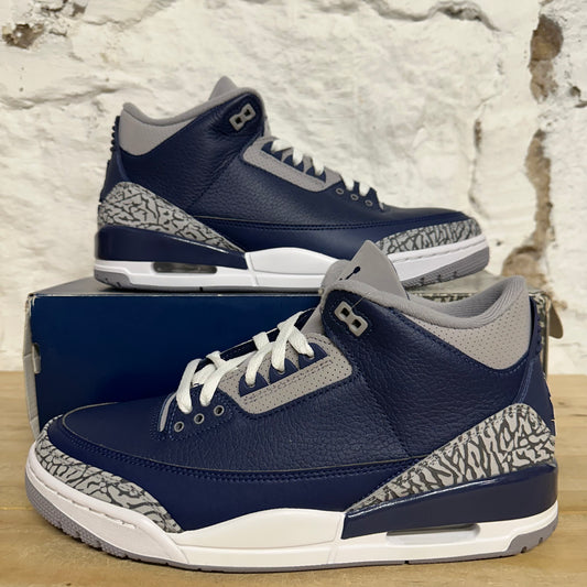Air Jordan 3 Georgetown Sz 10 DS