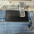 Amiri Plain Blue Denim Jeans Sz 28