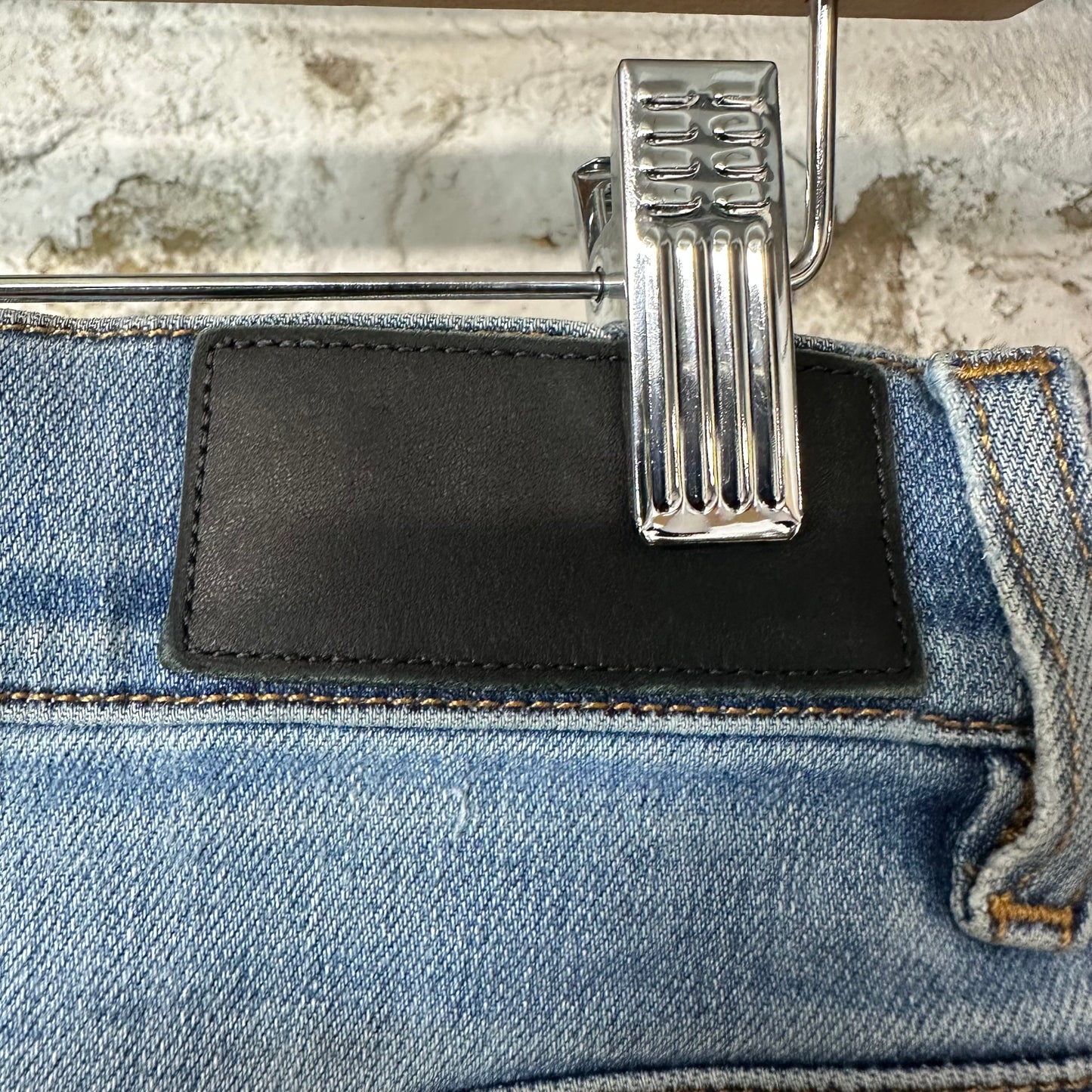 Amiri Plain Blue Denim Jeans Sz 28