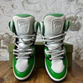 Gucci Basket White Demetra Green Sneaker Sz 7