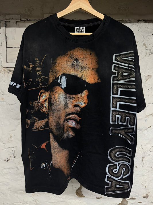 Vale The Dog Black T-Shirt Sz M
