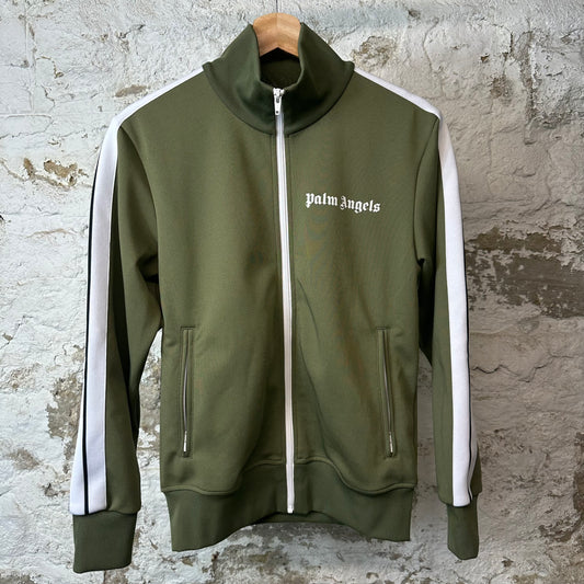 Palm Angels Olive Green Track Jacket Sz S