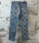 Amiri Jeans Patchwork Bandana Sz 31