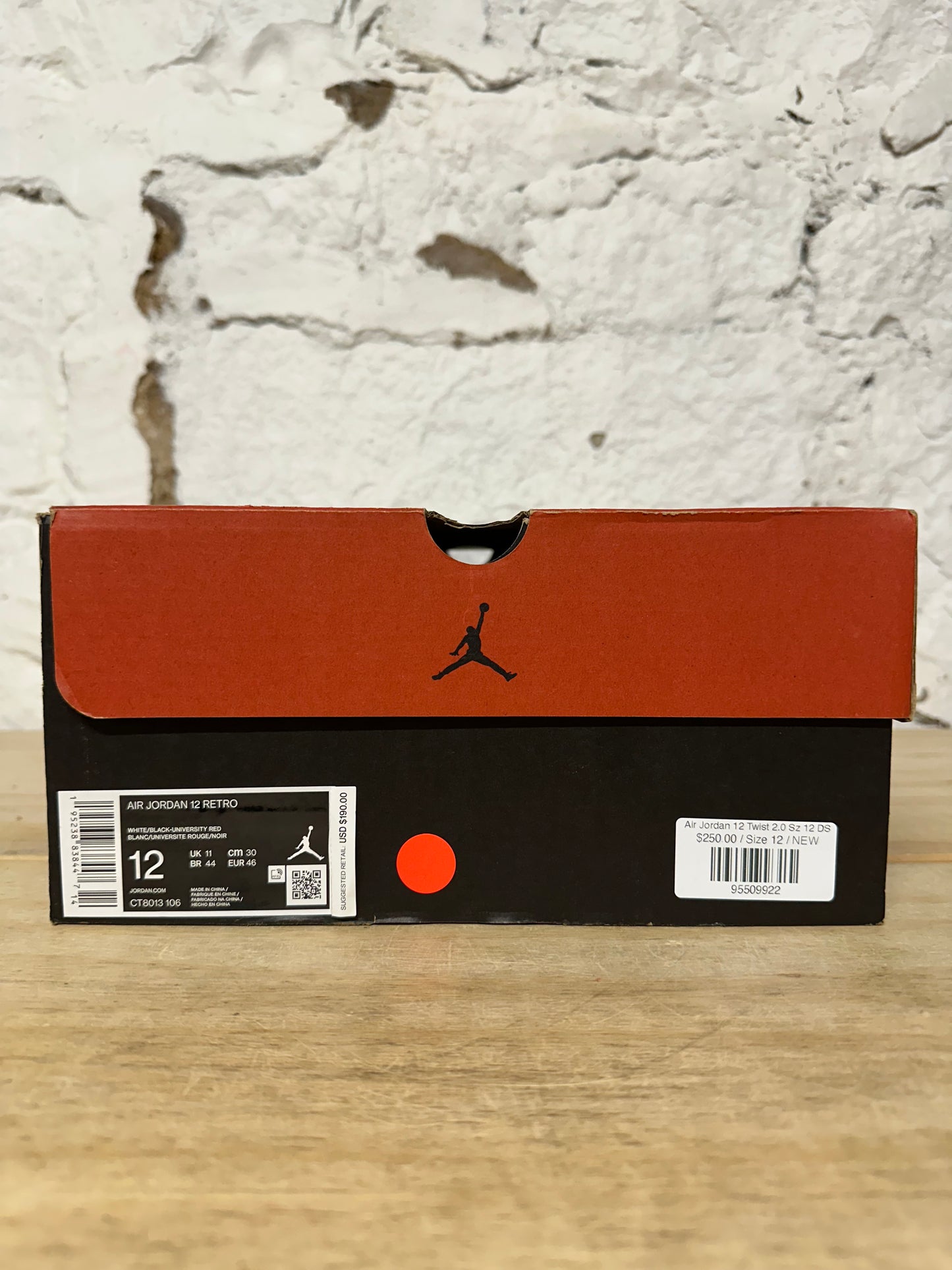 Air Jordan 12 Twist 2.0 Sz 12 DS
