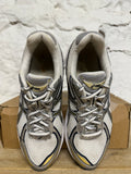 Asics GT-2160 White Pure Silver Gold Sz 8