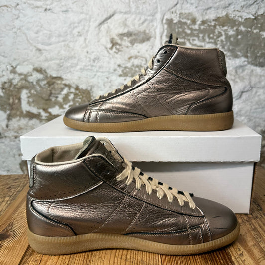 Maison Margiela High Bronze Sneaker Sz 8 (41)