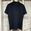 Burberry Small Red Logo Black Polo Shirt Sz L