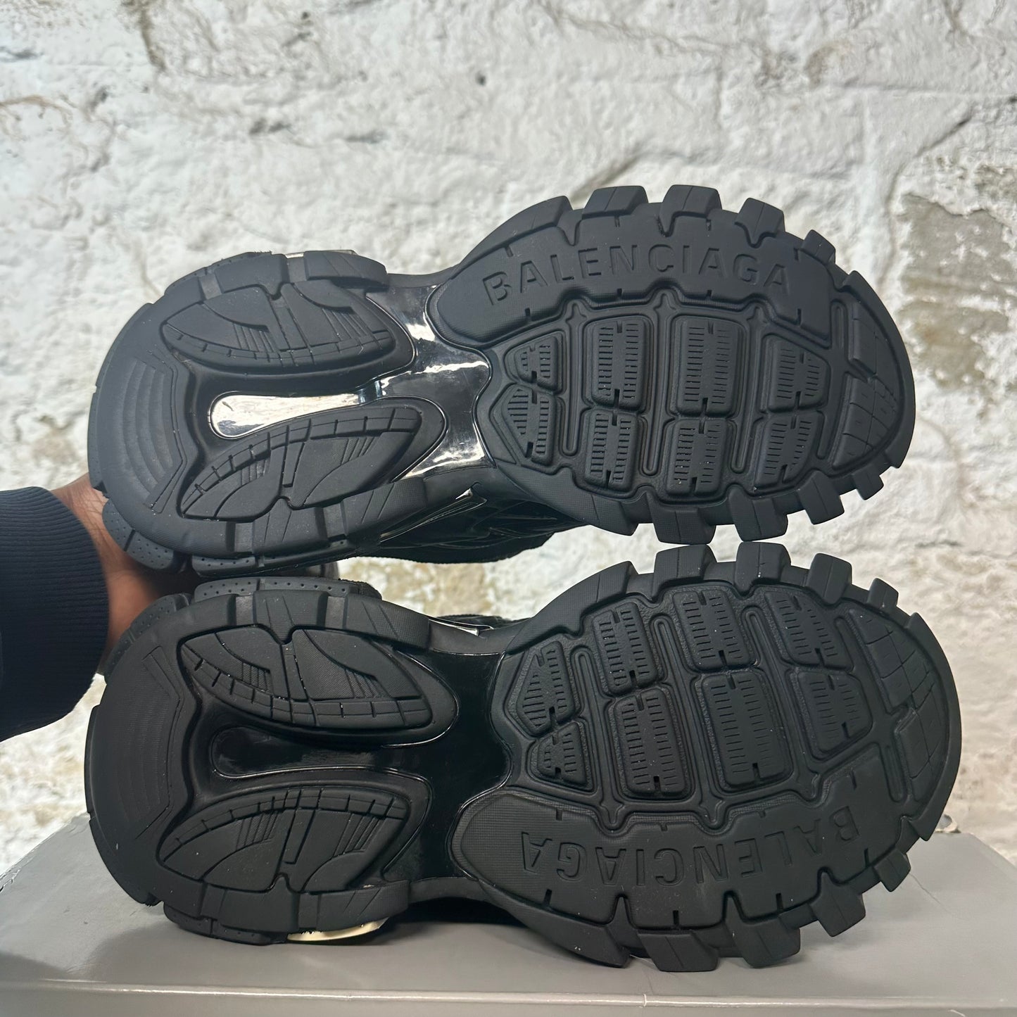 Balenciaga Track 2 Triple Black Sneaker Sz 6.5 (39)