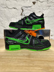 Nike Air Rubber Dunk Off White Green Strike Sz 13