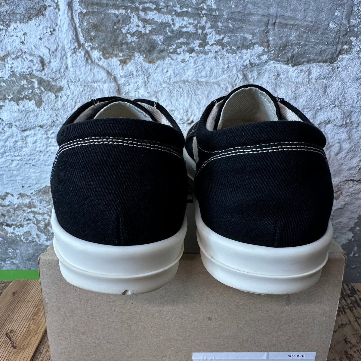 Rick Owens Vintage Black Milk Sneaker Sz 11 (44)