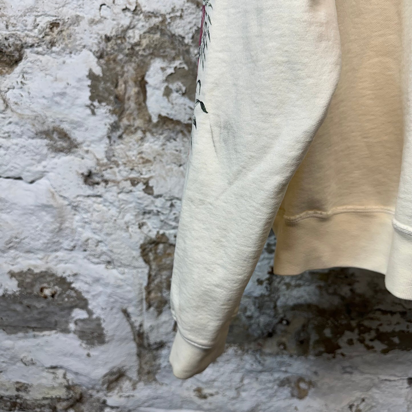 Rhude St University Hoodie Cream Sz M
