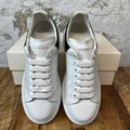 Alexander Mcqueen Black Tab White Sneaker Sz 7.5 (40.5)