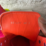 Alexander Mcqueen Pink Yellow Orange Tread Boot High Sz 7 (40)