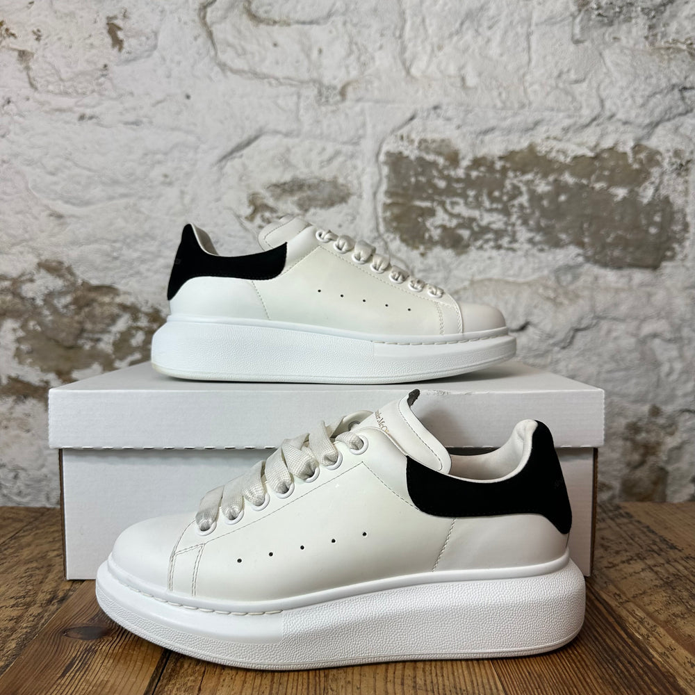 Alexander McQueen Black Tab White Sneaker Sz 6 (38)