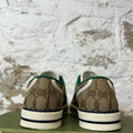 Gucci Tennis 1977 Brown Monogram Sneaker Sz 6.5 (39)